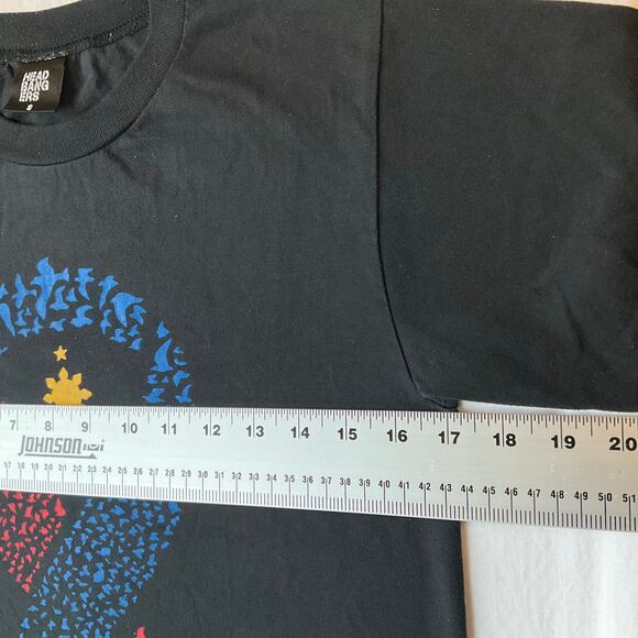 Head Bangers Women Short Sleeve T-shirt Size S , Black, Fight Cancer - Picture 3 of 8